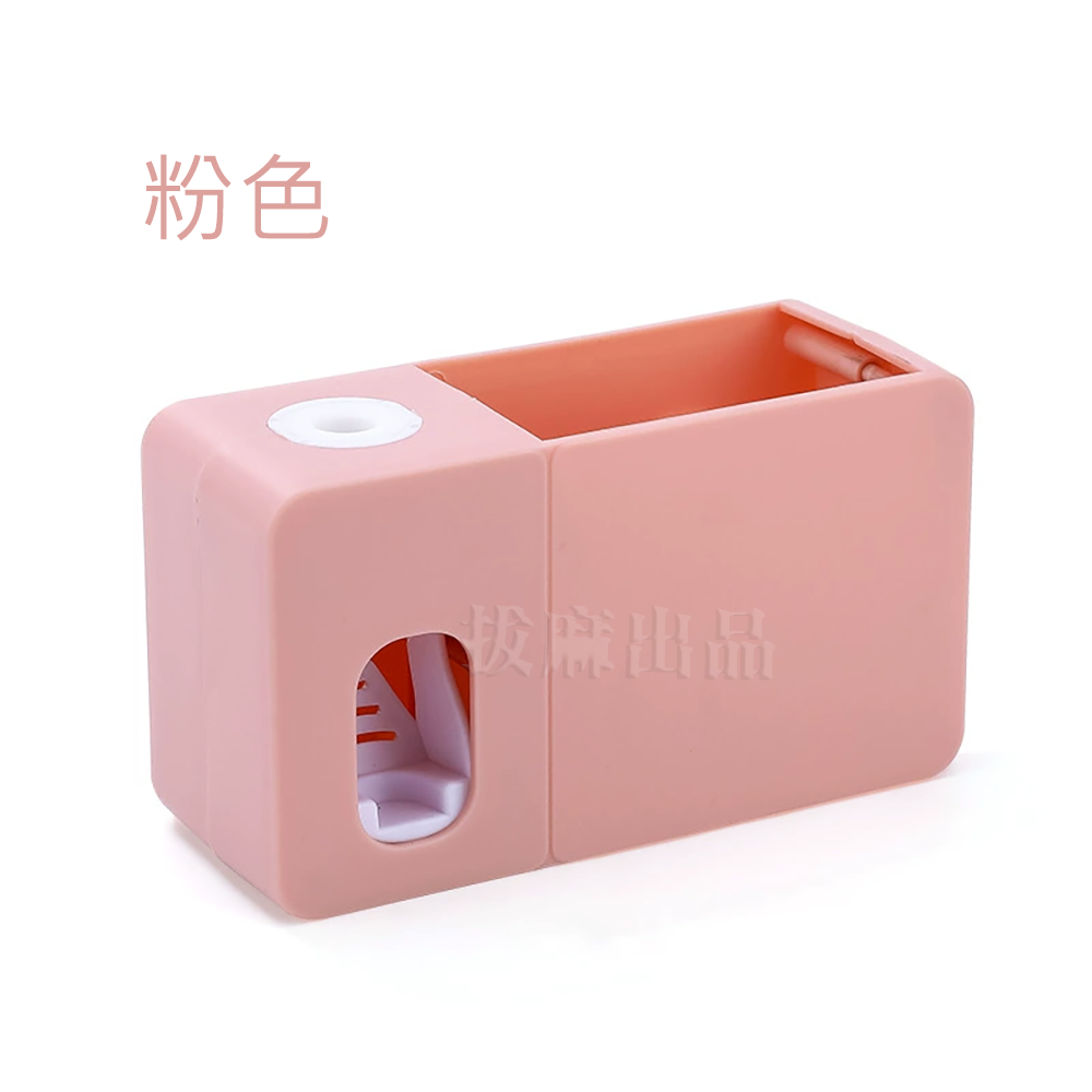 [現貨][台灣出貨]擠牙膏器 擠牙膏 牙刷架 收納架 牙膏擠壓 擠壓器 浴室架 收納盒-細節圖7