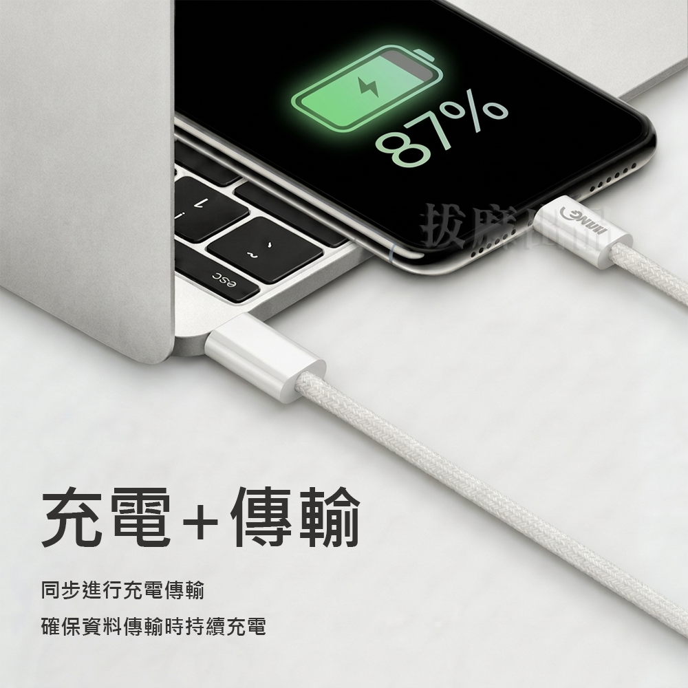 [現貨][台灣出貨]快充線 TypeC PD 65W 充電線 傳輸線 閃充線 5A 數據線 閃充 快充 充電 支援i15-細節圖6