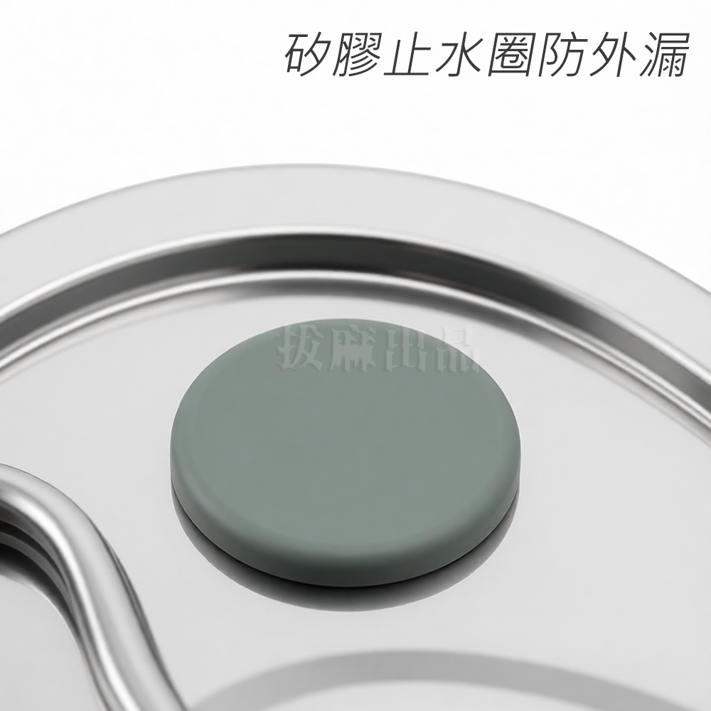 [台灣出貨]不銹鋼 304 不鏽鋼 便當盒 長方便當盒 雙層便當盒 分層飯盒 雙扣 兩層 飯盒 餐盒 保鮮盒 提把 防漏-細節圖5