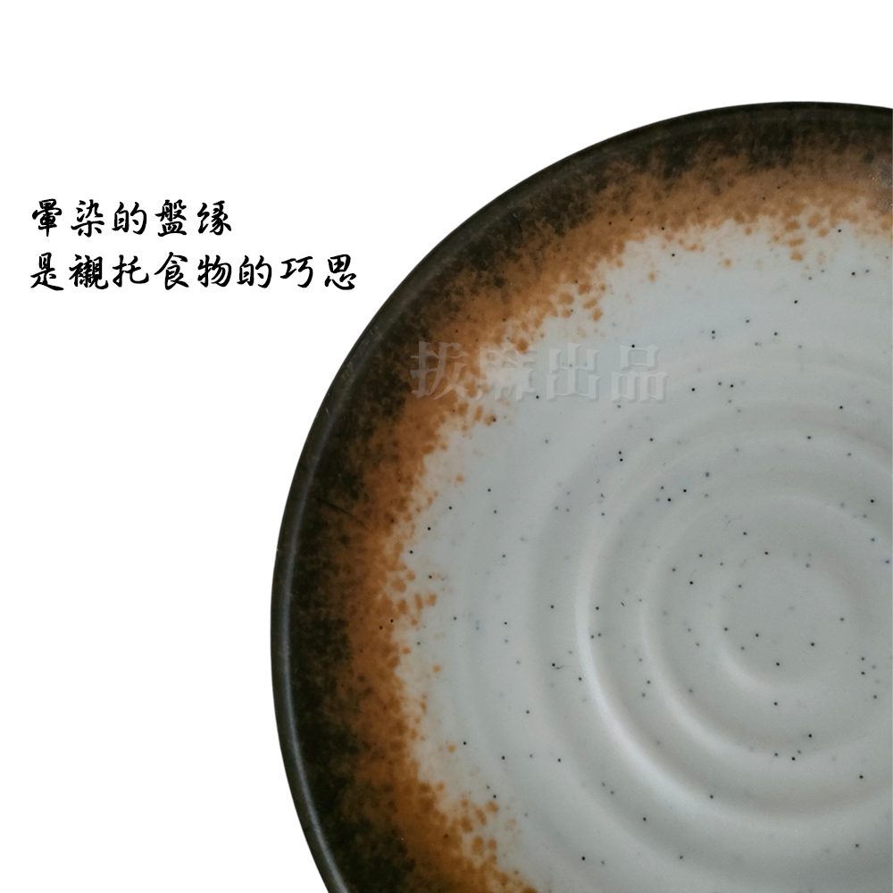 [現貨][台灣出貨]盤子 圓盤 美耐皿 特色盤子 創意盤子 日式 中式 西方 東方 創意 餐具 塑膠餐具 開店 餐具-細節圖7