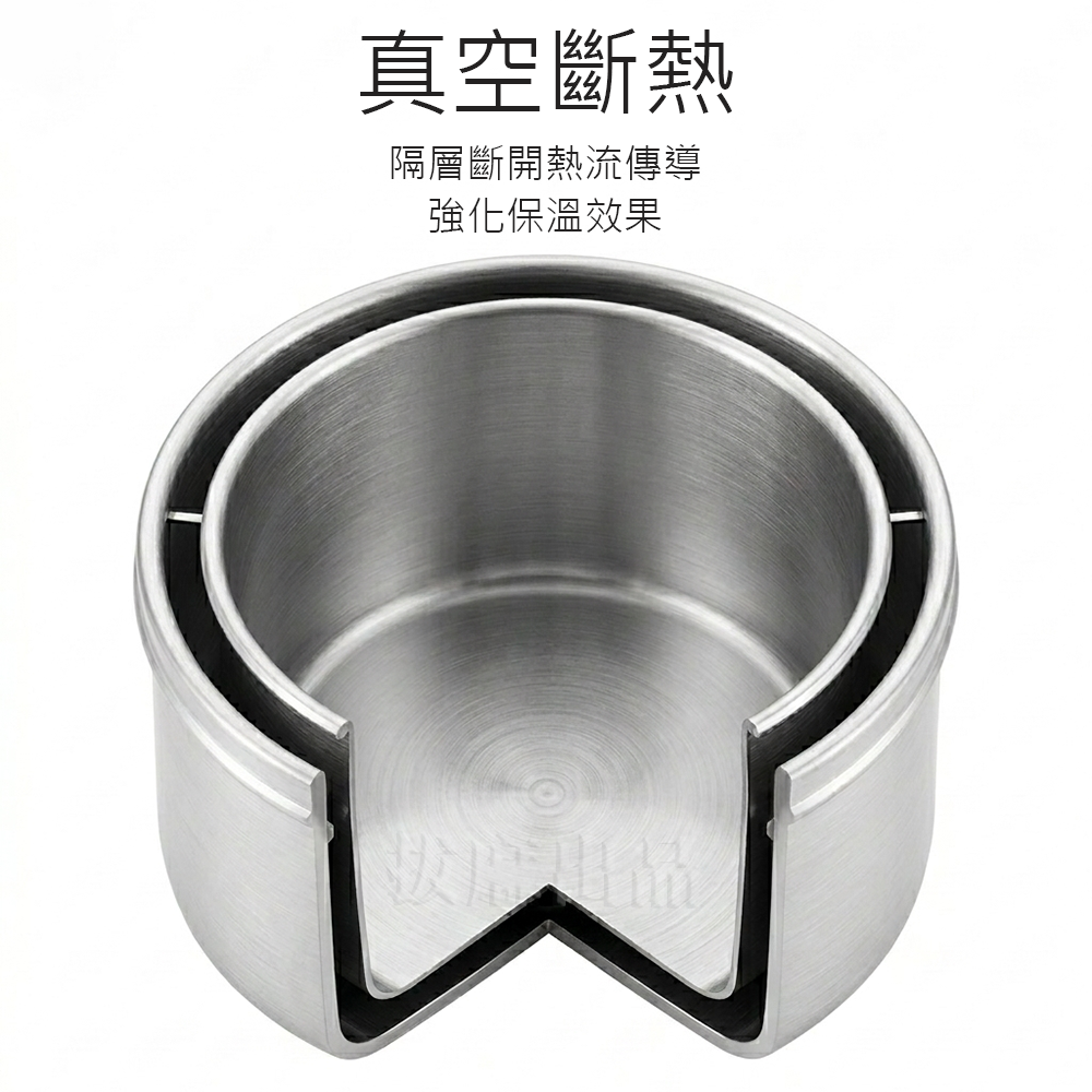 [台灣出貨]不銹鋼 304 不鏽鋼 便當盒 雙層 保溫 飯盒 保溫餐盒 真空斷熱 三光牌 小蟻布比 附袋 台灣製造 佳用-細節圖5
