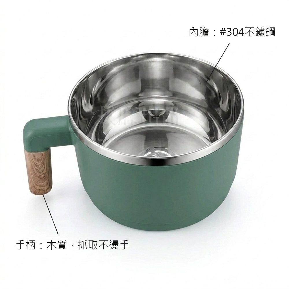 [台灣出貨]不鏽鋼 便當盒 304 不銹鋼 泡麵碗 飯盒 餐盒 便當碗 雙層 瀝水 水果籃 呷味-細節圖4