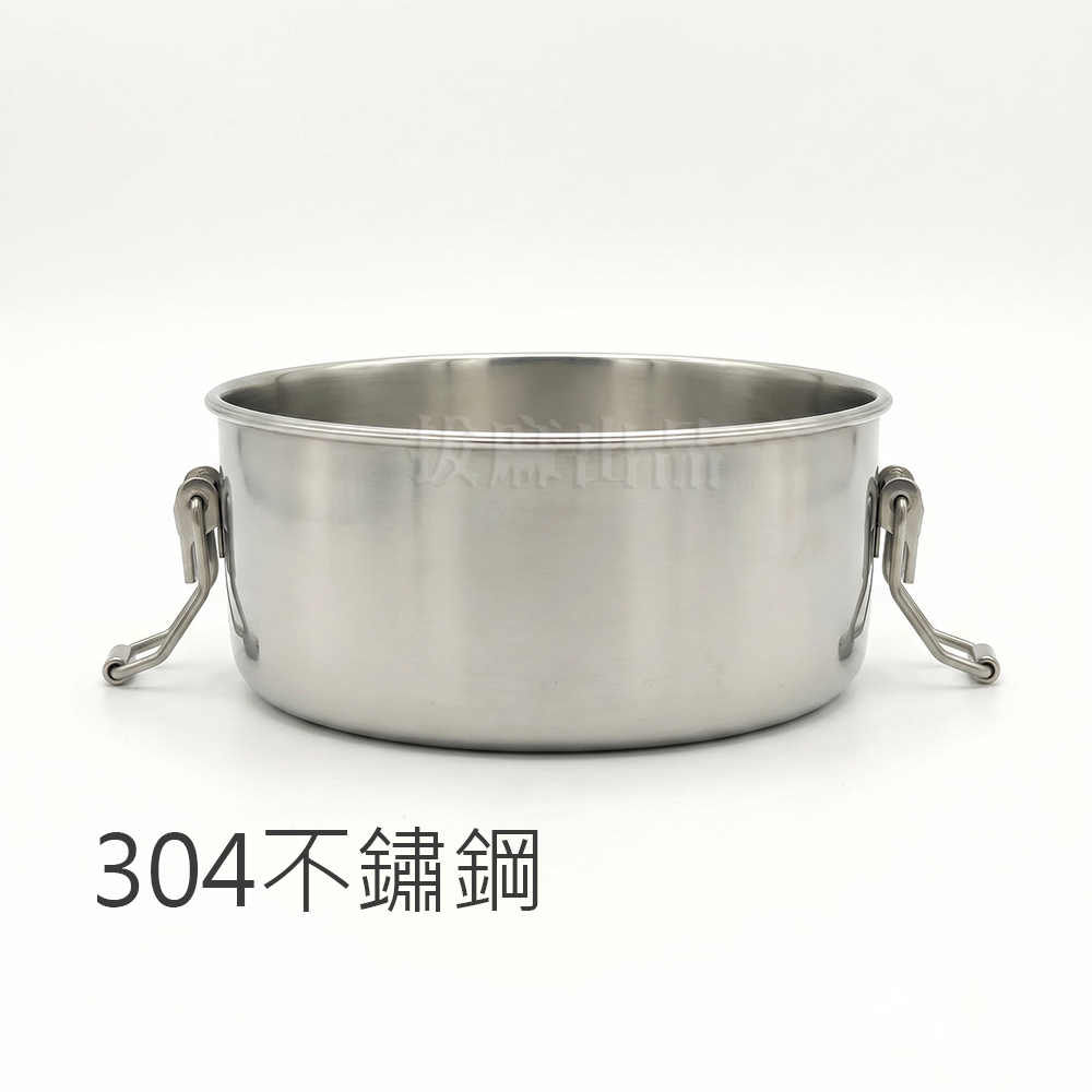 [台灣出貨]不鏽鋼 便當盒 304 不銹鋼 台灣製造 MIT 雙層 不鏽鋼飯盒 保溫便當盒 圓形便當盒 雙扣 餐盒 松鄉-細節圖3