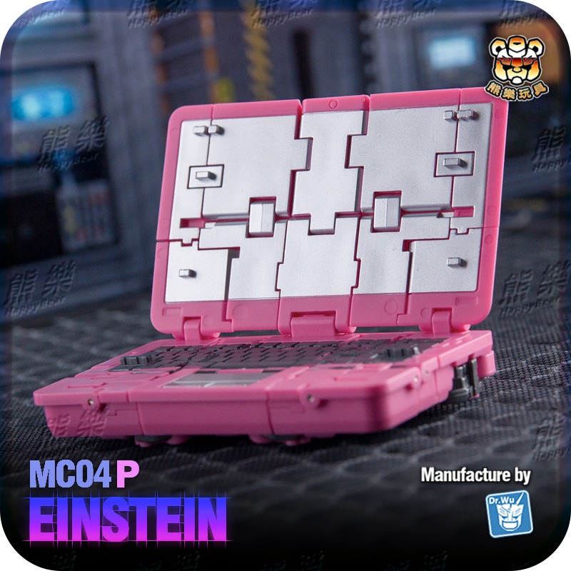 🐻熊樂🐻現貨🍀吳醫生獨家簽名款 全球限量 吳醫生 MC-04P 愛因斯坦 粉色 小怪獸好兄弟變形金剛-細節圖7