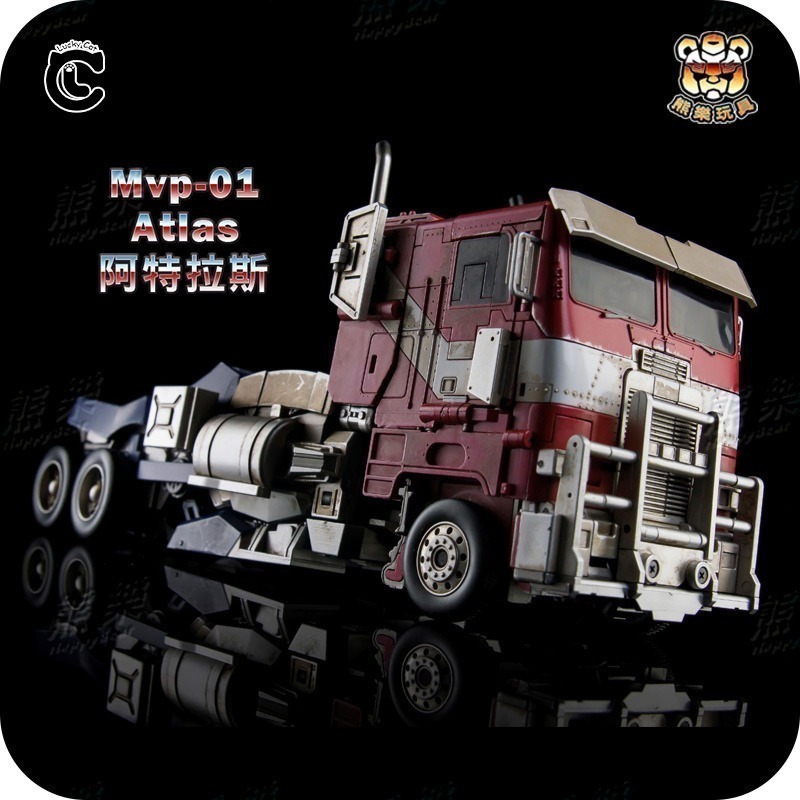 🐻熊樂🐻預購🍀招財貓 部位合金 Mvp-01 柯博文 Atlas 阿特拉斯 可發光 超可動手-細節圖7