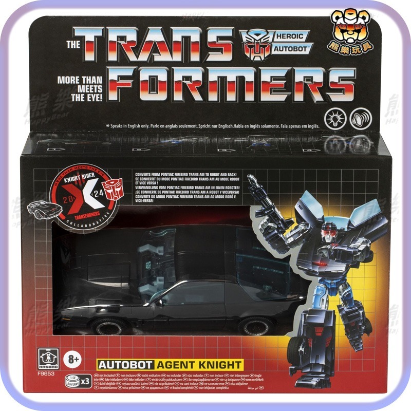 🍀預購9月🍀 變形金剛 世代聯乘 霹靂遊俠 李麥克 Agent Knigh-細節圖5