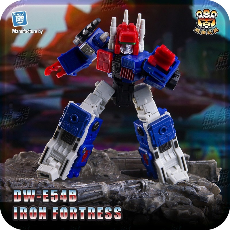 🐻熊樂🐻預購12月🔥 獨家簽名 吳醫生 DW E-54B G1 猛大帥 狂小帥 狂猛攻 狂蹦跳 小比例 變形金剛-細節圖2