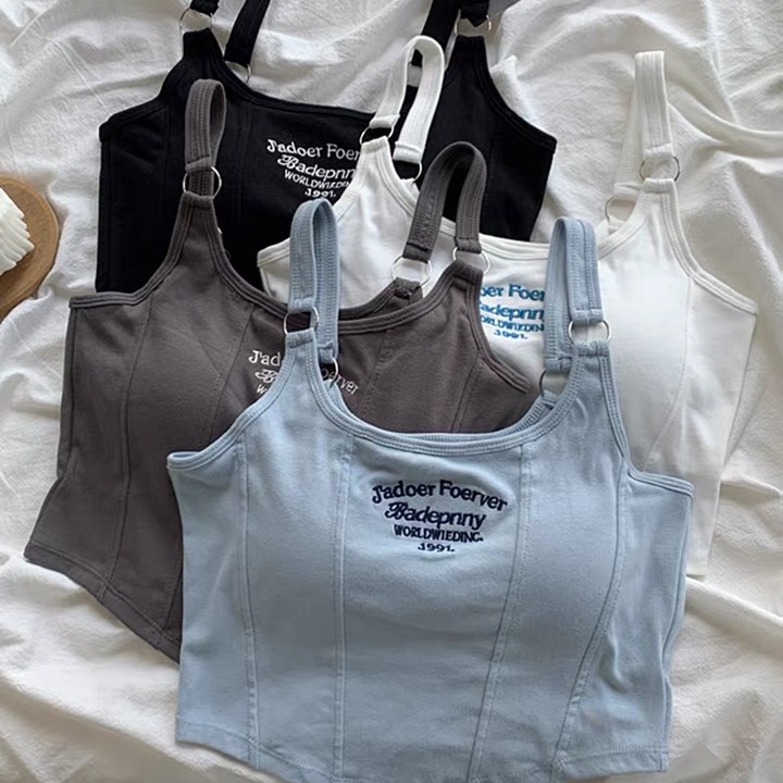 🌸葵の工作室-自帶胸墊可外穿背心（闆娘推薦👍）-細節圖2