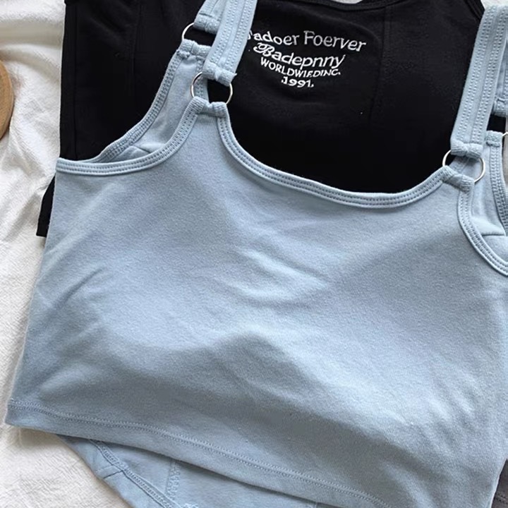 🌸葵の工作室-自帶胸墊可外穿背心（闆娘推薦👍）-細節圖3