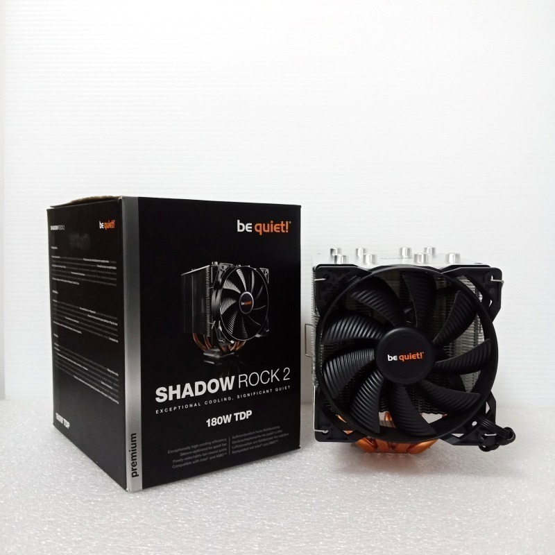 實體拍攝 be quiet! BK013 Shadow Rock 2 CPU 散熱器 180W TDP 含原廠扣具-細節圖2