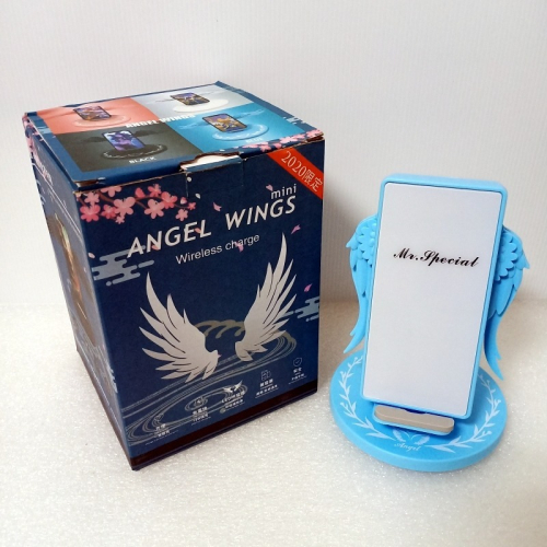 新品 Angel wings mini 2020限定版 天使之翼 天使翅膀無線充電板 充電器 藍色