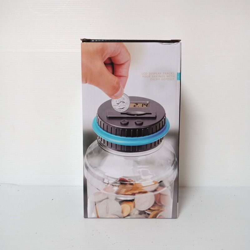 digital counting money jar 自動識幣 計數存錢罐-細節圖2