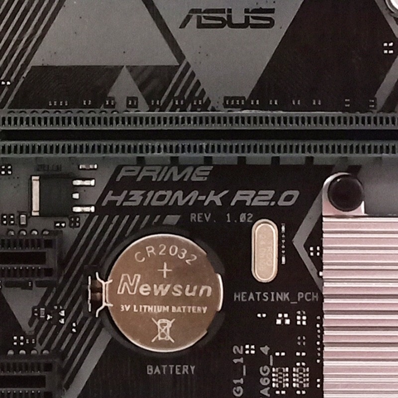 1151腳位 實體拍攝 ASUS PRIME H310M-K R2.0 + i5-9400F + 高效能散熱器/附檔板-細節圖5