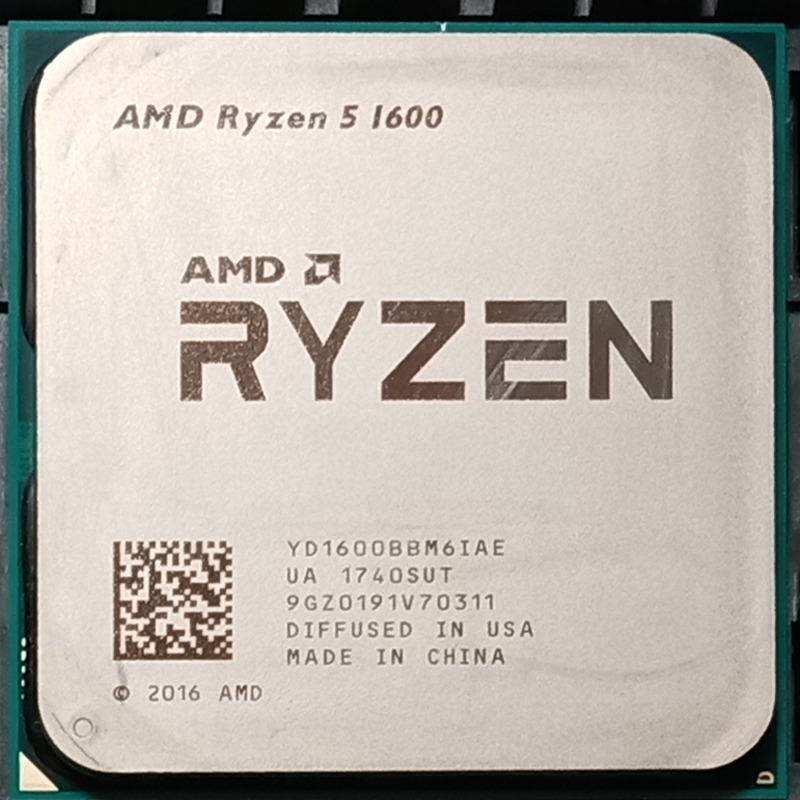 AM4腳位 實體拍攝 ASUS TUF B450M-PRO GAMING + R5-1600 + 銅柱散熱器/附檔板-細節圖4