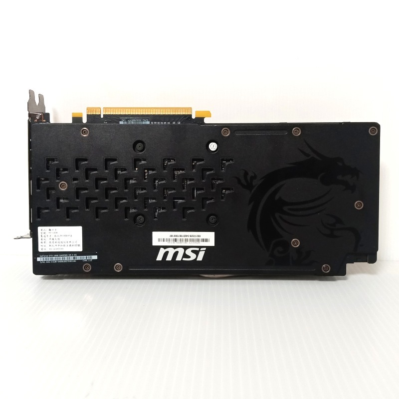 顯示卡 實體拍攝 MSI GeForce GTX 1060 GAMING VR X 6G 需外接電源1個8PIN-細節圖6