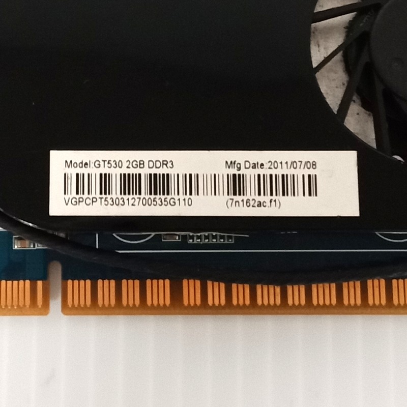 顯示卡 實體拍攝 NVIDIA GeForce GT 530-2GD3 功能正常-細節圖7