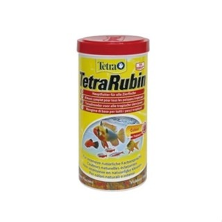彩虹薄片【新莊/五股/青島水族】Tetra 德彩 Rubin 熱帶魚增豔薄片飼料 增進魚隻天然色澤-細節圖2