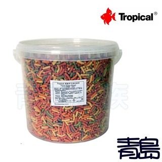 5L/10L/袋裝/桶裝【新莊/五股/青島水族】波蘭Tropical德比克 錦鯉綜合條狀飼料 中大型錦鯉、金魚 袋裝-細節圖3