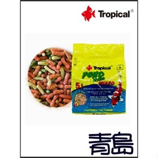 5L/10L/袋裝/桶裝【新莊/五股/青島水族】波蘭Tropical德比克 錦鯉綜合條狀飼料 中大型錦鯉、金魚 袋裝-細節圖5