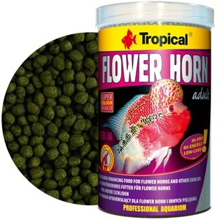 高蛋白【新莊/五股/青島水族】波蘭Tropical德比克 高蛋白花羅漢飼料 嗜口性高  成魚 幼魚成長高蛋白-規格圖8