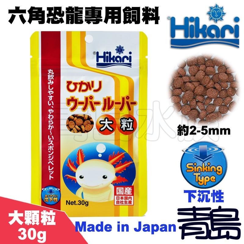 【青島水族】日本 Hikari 高夠力 第三代 六角恐龍飼料 M大顆粒/30g S小顆粒/30g 娃娃魚 蠑螈 山椒魚-細節圖3