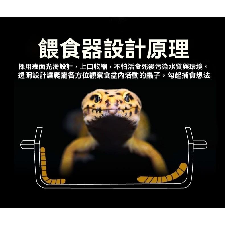 【新莊/五股/青島水族】NOMO諾摩 吸盤 防逃餵食器 守宮餵食 麵包蟲餵食器 老鼠餵食 爬蟲餵食器 餵食盆 飲水盆-細節圖2