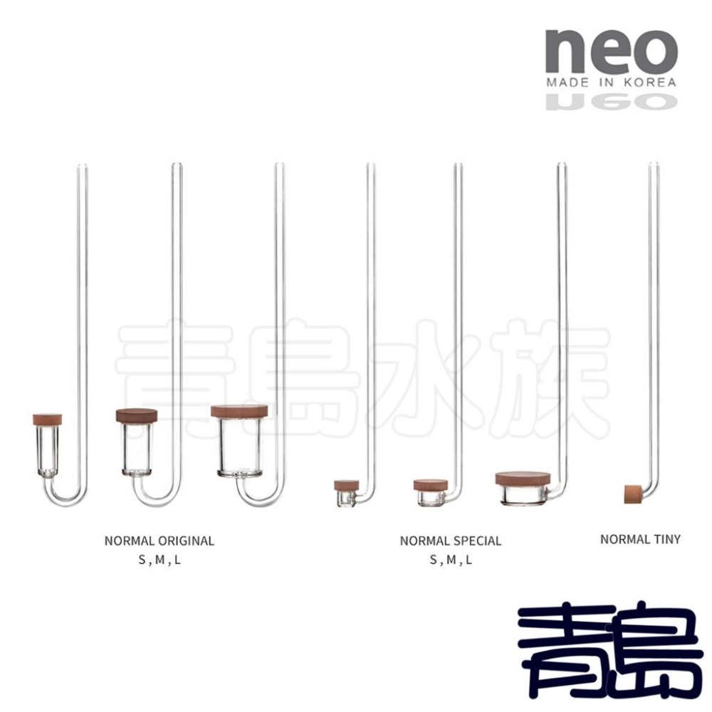 【青島水族】韓國 NEO CO2陶瓷細化器 S M L TINY SPECIAL 極致細化器 計泡器-細節圖3