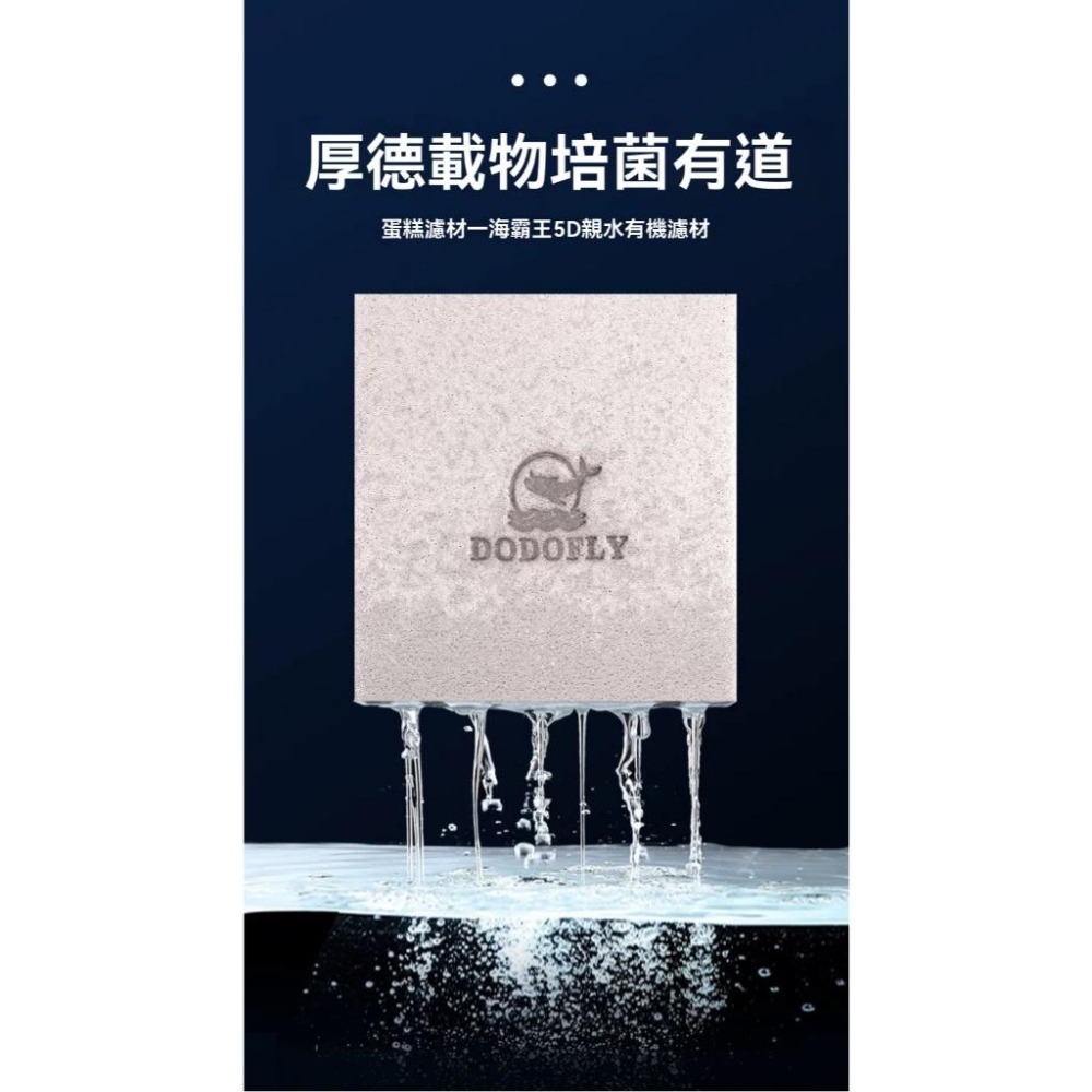 可機洗蛋糕濾材【新莊/五股/青島】嘟嘟飛DODOFLY 5D海霸王 海綿濾材 培菌磚 淡海水 強效培菌 魚缸過濾淨化水質-細節圖5