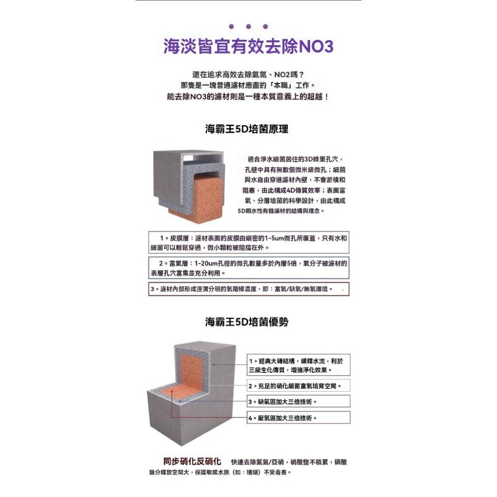 可機洗蛋糕濾材【新莊/五股/青島】嘟嘟飛DODOFLY 5D海霸王 海綿濾材 培菌磚 淡海水 強效培菌 魚缸過濾淨化水質-細節圖6
