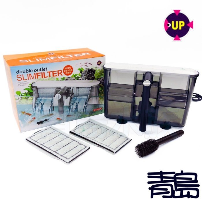 【新莊/五股/青島水族】雅柏 UP 超薄 外掛 過濾器 停電免加水 S M L SF-120 SF-230 SF-500-規格圖4