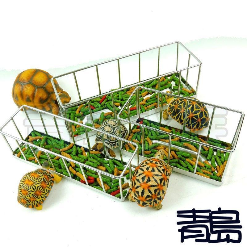 304不銹鋼【新莊/五股/青島水族】食盆 水盆  餵食器 食物盆 食物盤 水盤 蘇卡達 豹龜 赫曼 幼龜 不鏽鋼-細節圖7
