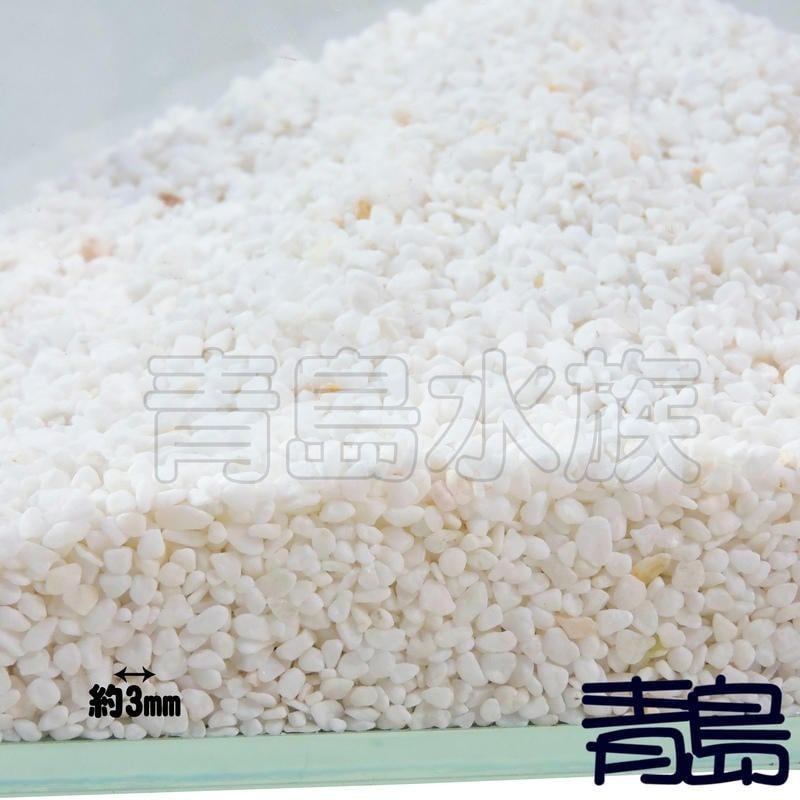 【新莊/五股/青島水族】A級水晶白砂 3KG/8KG 漢白玉 白玉石 沙石 底砂 魚缸 造景 裝飾 金魚 白砂-細節圖5