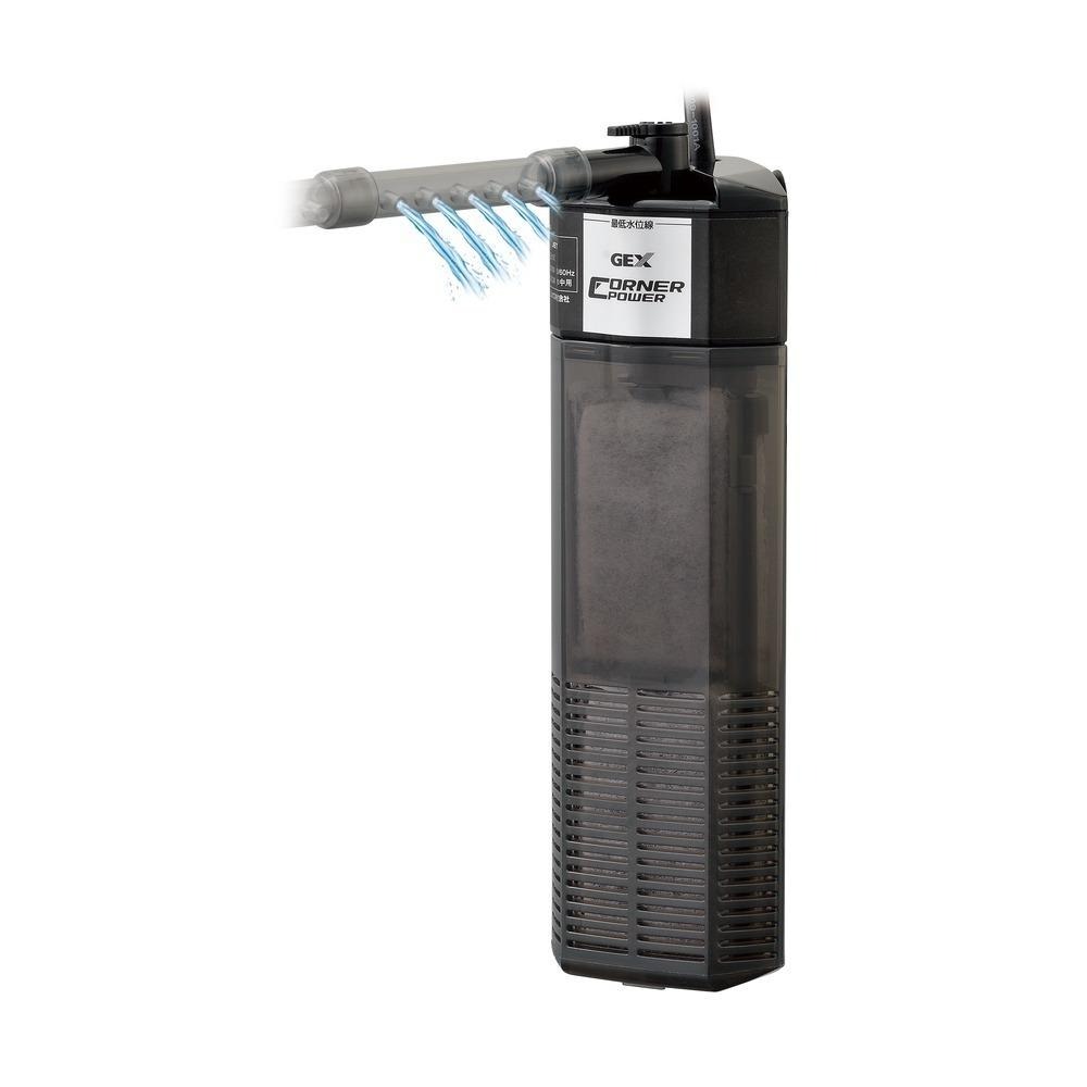 【新莊/五股】日本GEX五味 角落型水中過濾器 F1 F2 烏龜過濾器 低水位過濾器 雨淋 魚缸過濾器 沈水過濾器-細節圖3