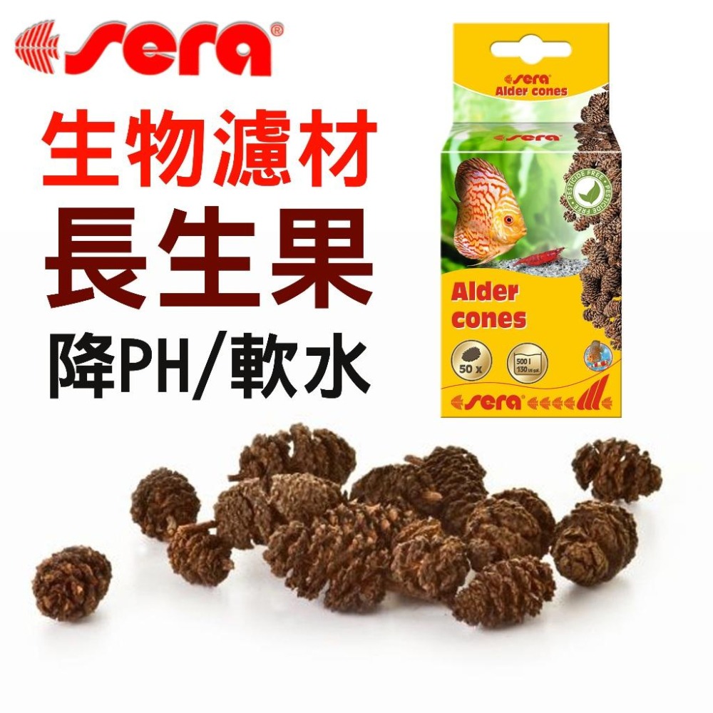 【新莊/五股/青島水族】德國Sera喜瑞 長生果生物濾材 降低PH值 弱酸性 降酸濾材 單寧酸 有機物 微量元素-細節圖2