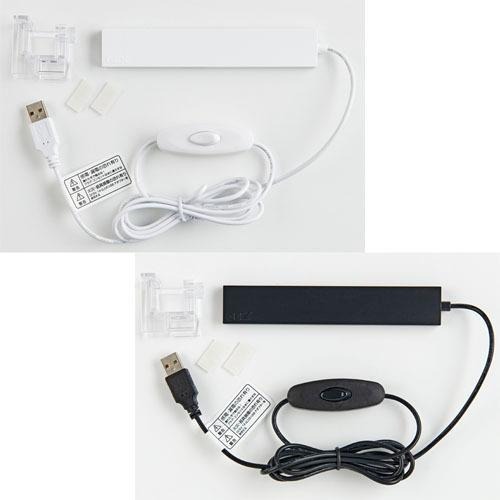 【新莊/五股/青島水族】日本 GEX 五味 高輝度 LED 夾燈 14cm 黑色 白色 白光 藍光-細節圖4