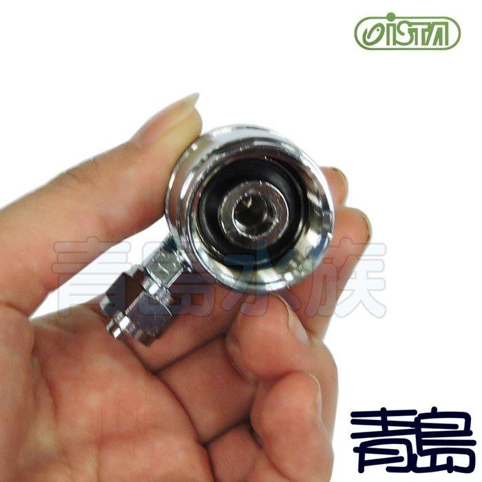 【青島水族】台灣ISTA伊士達 鋁合金CO2單錶 調節器 微調器 微調閥 輕鬆免用扳手-細節圖2