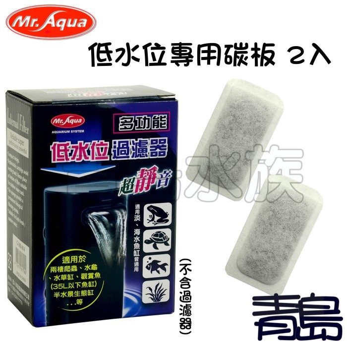 專用活性碳版2入