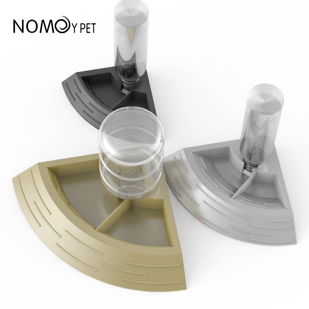 【五股/新莊/青島水族】中國NOMO諾摩 扇形食水盆 自動飲水器 喂水盆 自動水盆 食盆 水盤 食盤 爬蟲 陸龜 蜥蜴-細節圖2