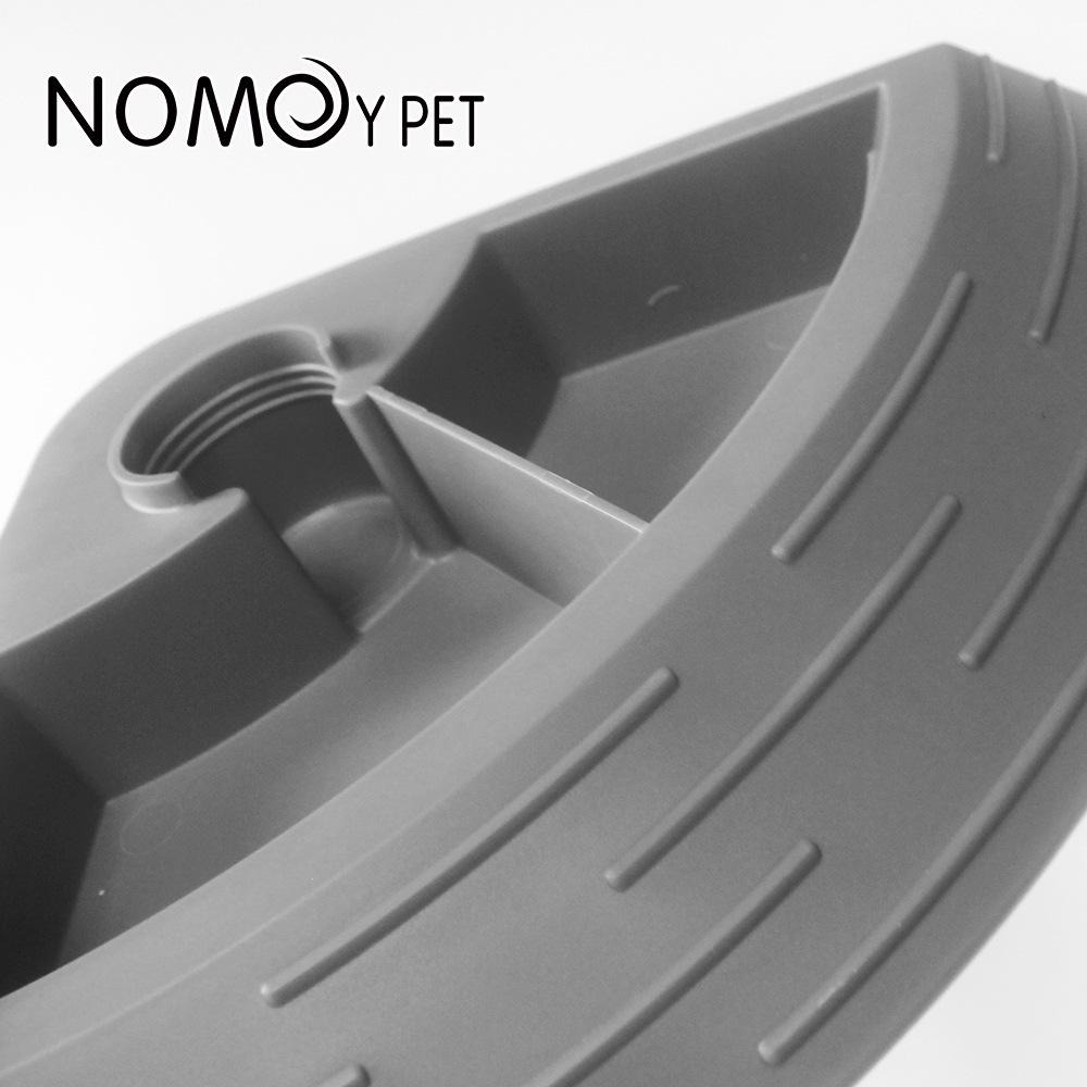【五股/新莊/青島水族】中國NOMO諾摩 扇形食水盆 自動飲水器 喂水盆 自動水盆 食盆 水盤 食盤 爬蟲 陸龜 蜥蜴-細節圖3