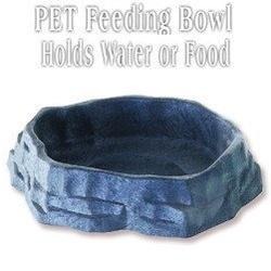 【青島水族】台灣OTTO奧圖 兩棲爬蟲 岩石造型碗水盆 寵物專用水盆-細節圖2