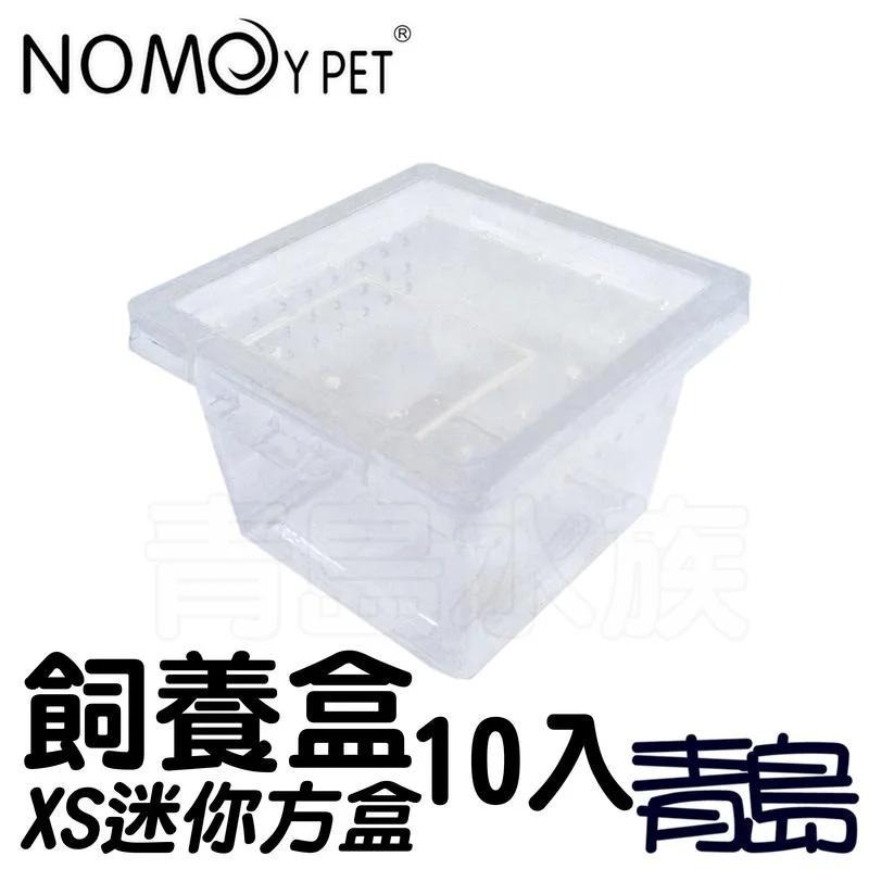 【新莊/五股/青島水族】中國NOMO諾摩=XS迷你/方型*10入=掌上名蛛 爬蟲飼養盒 可堆疊 飼育盒 昆蟲箱-細節圖2