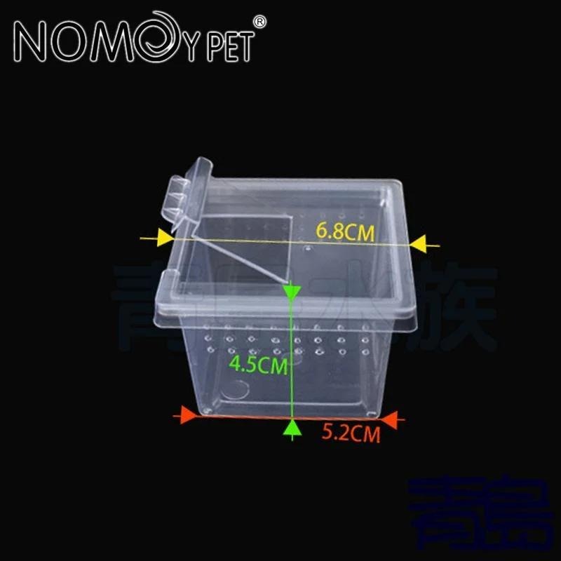 【新莊/五股/青島水族】中國NOMO諾摩=XS迷你/方型*10入=掌上名蛛 爬蟲飼養盒 可堆疊 飼育盒 昆蟲箱-細節圖6