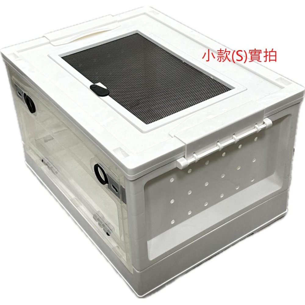 【五股/新莊/青島水族】中國NOMO諾摩 折疊飼養箱 整理箱 飼養盒 爬蟲箱 寵物籠 刺蝟 守宮 陸龜 爬蟲 蜥蜴 烏龜-細節圖8