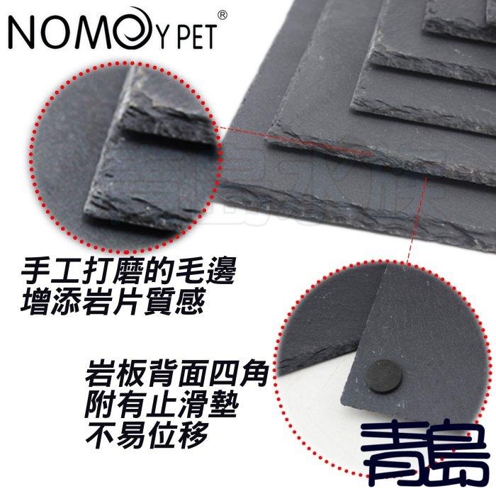 【新莊/五股/青島水族】NOMO諾摩-烏龜爬行板岩 頁岩 爬蟲 岩板 岩片 水魚缸造景 磨甲岩板 烏龜磨甲-細節圖2