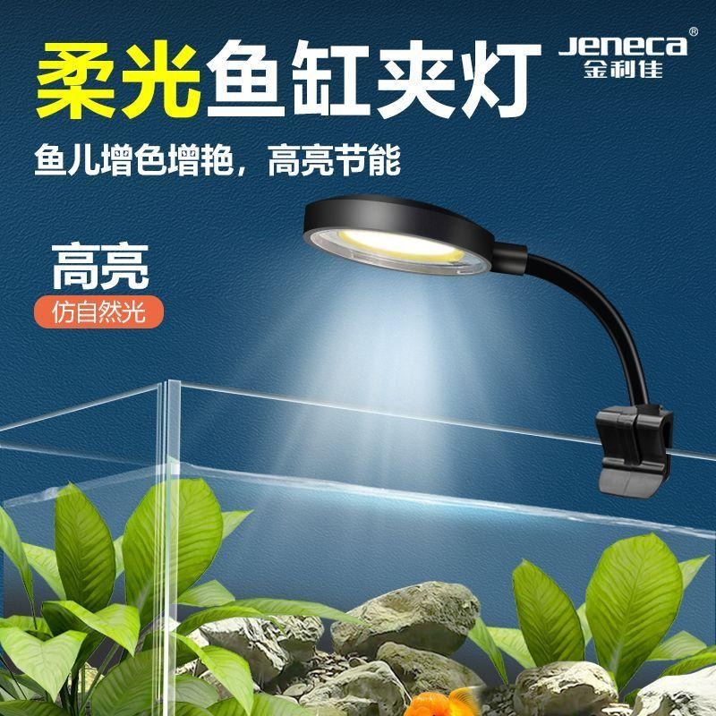 可調光/變色/USB/圓盤夾燈【新莊/五股/青島水族】水族夾燈 LED 水草燈 水族燈 增豔燈 LED夾燈-細節圖3