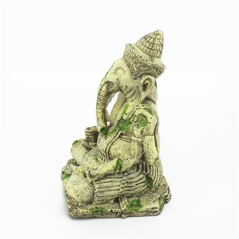 象神坐像【五股/新莊/青島】台灣Oracle甲骨文-世界奇景 佛像 爬蟲 仿真 造景 守宮 蜘蛛 魚缸-細節圖4