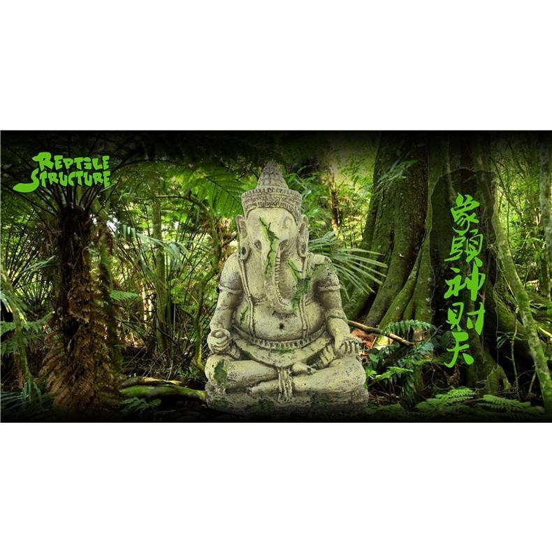 象神坐像【五股/新莊/青島】台灣Oracle甲骨文-世界奇景 佛像 爬蟲 仿真 造景 守宮 蜘蛛 魚缸-細節圖5