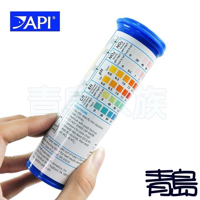 25片【新莊/五股/青島水族】美國 API 魚博士 水族用 五合一 水質 測試紙(PH,NO2,NO3,GH,KH)-細節圖3