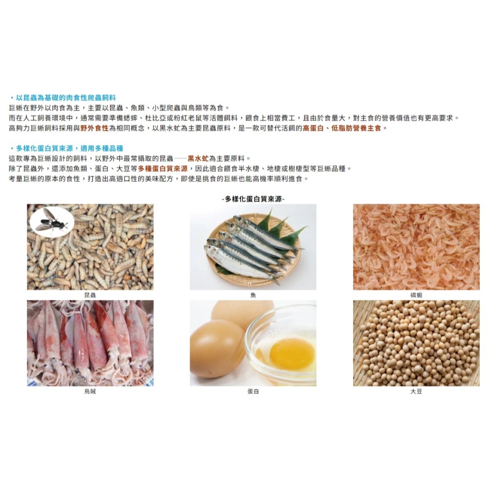 【新莊/五股/青島水族】日本 Hikar高夠力 兩棲爬蟲 高夠力 巨蜥飼料 500g 200g-細節圖6