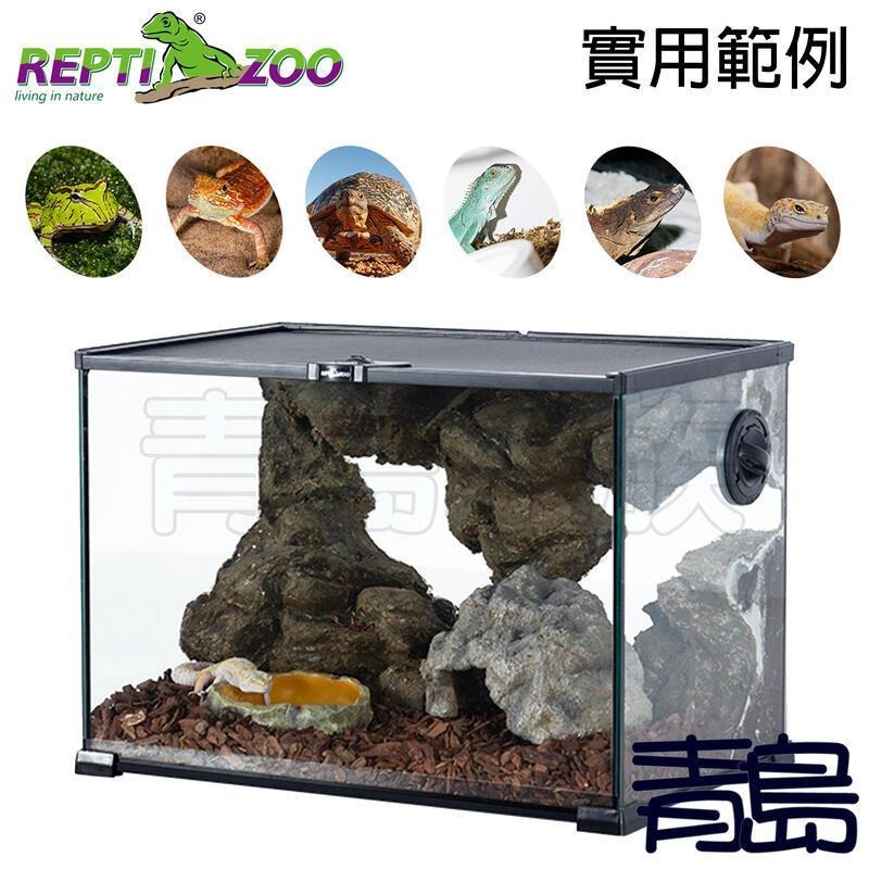 (無毒材質)食盆/水盆【新莊/五股/青島水族】中國REPTI ZOO瑞皮-樹脂岩石食盆 爬蟲餵食盤 飲水盆-細節圖2